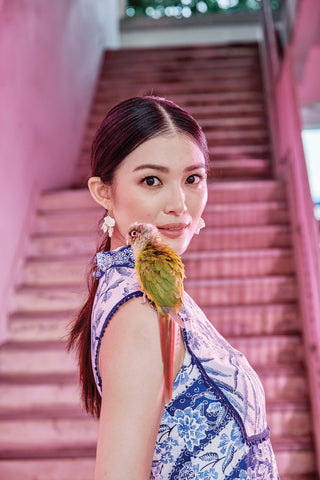 Chinoiserie Cheongsam Dress