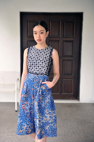 Starry Night Batik Romper